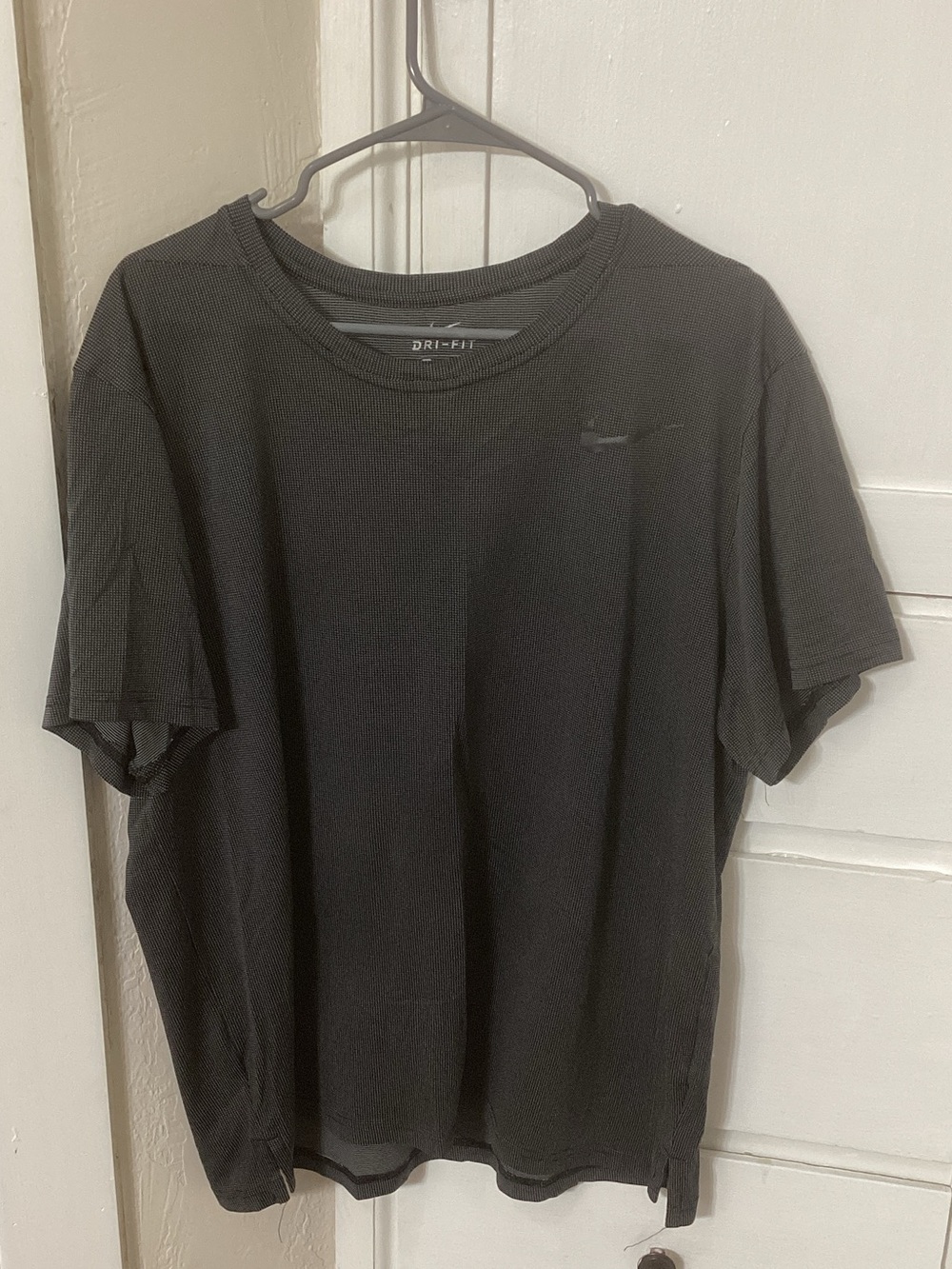 Nike Black Short Sleeve Dri-FIT Crew Tee